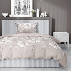 Pościel 140 x 200 2cz Asti Satynowa Bawełna 5086A