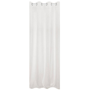 Curtain 140 x 250 Decorative Velvet Soft White