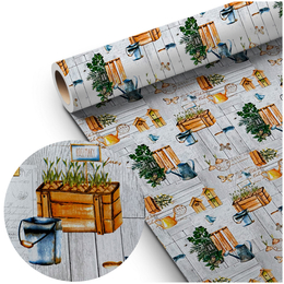 Tablecloth 140 cm Decorative by the Meter Lena 07