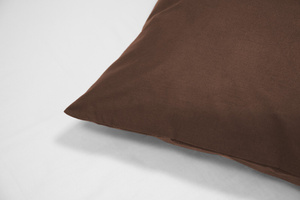 Cotton pillowcase 50 x 60 Solid Ola Brown