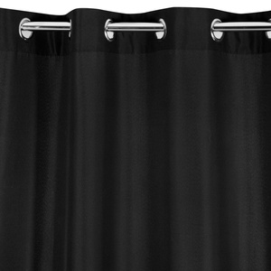 Curtain 140 x 250 Ready Decorative RITA BLACK