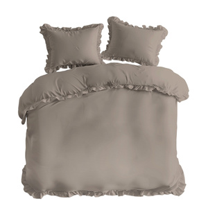 Pościel 160 x 200 3cz Bawełna Pure Z Falbaną 03