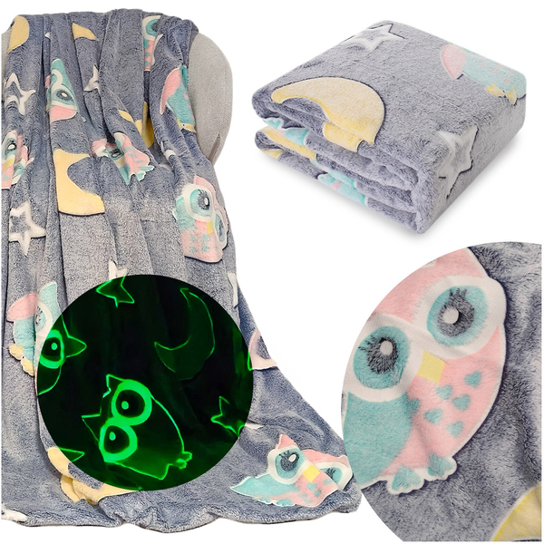 Koc 150 x 200 Mikrofibra Fluorescencyjna Peter 14