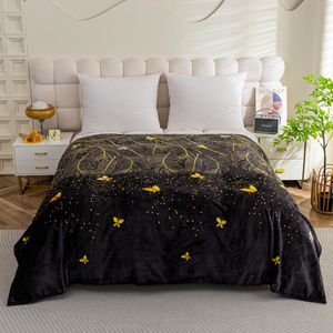 Koc 200 x 220 Mikrofibra Gładka Inger 10