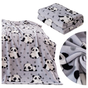 Koc 160 x 200 Mikrofibra Gładka Inger 17