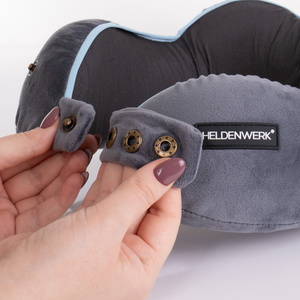 Poduszka Podróżna Rogal Memory z Kapturem Comfy 01