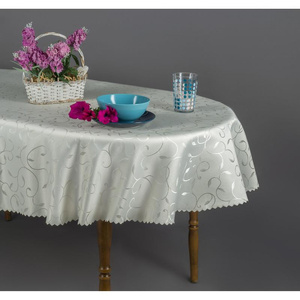 Round Tablecloth fi 120 Stainproof Cllasic 022K