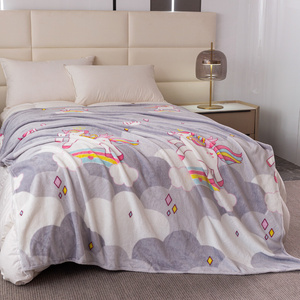 Koc 160 x 200 Mikrofibra Gładka Inger 16