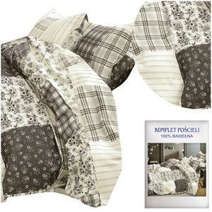 Bedding 200 x 220 3 pcs Cotton Satin no. A1791