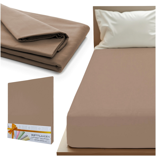 Prześcieradło 160 x 200 Bez Gum Bawełna Aloiso 82