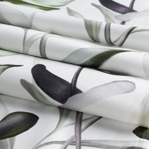 Obrus 85 x 85 Dekoracyjny Ellen Biały+Oliwka