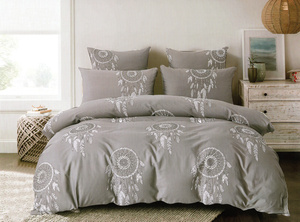 Bedding set 200 x 220 3pcs Satin Cotton no. A1739