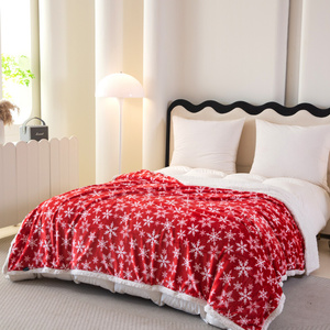 Koc 160 x 200 Mikrofibra Świąteczna Hayat 101