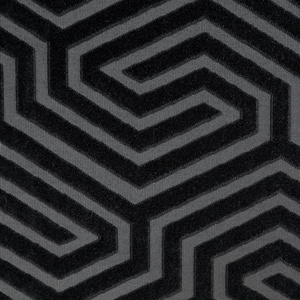 Zasłona 140 x 250 Dekoracyjna Velvet Inga Czarny