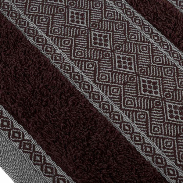 Ręcznik 50 x 90 Bawełna Panama 500g/m2 Brązowy