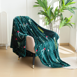 Koc 160 x 200 Mikrofibra Świąteczna Donato 09