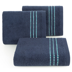 Fiore Bath Towel (15) 70 x 140 Navy Blue