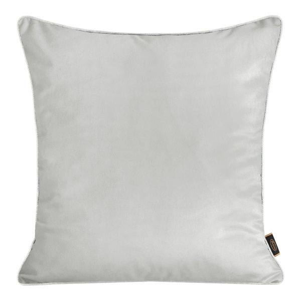 Poszewka 45 x 45 Dekoracyjna Velvet 57J Sreb
