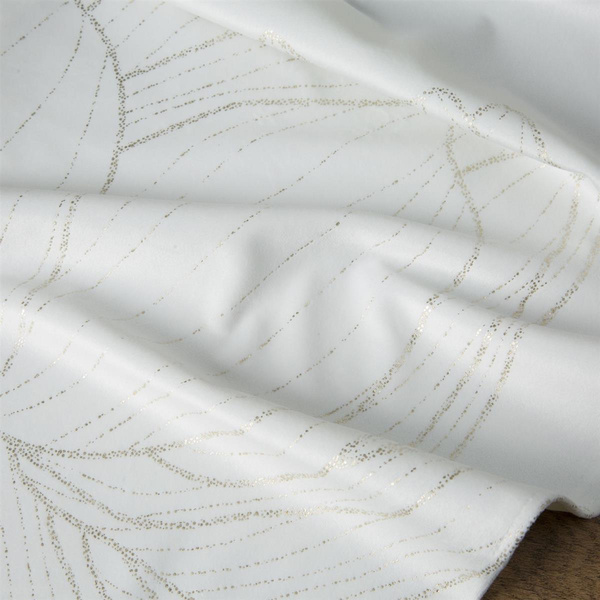 Bieżnik 35 x 180 Dekoracyjny Velvet Blink12 Biały