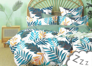 Cotton Satin Bedding No. A1410 200x220PP 4 pieces