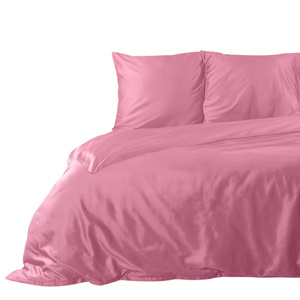 Bedding 220 x 200 3pc Satin Nova3 Pink