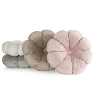 Poduszka 37 x 37 Dekoracyjna Kwiat Flower 41A Nieb