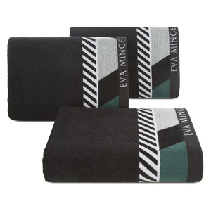 Eva Minge Eva7 Bath Towel 50 x 90 Black