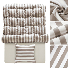 Pościel 140 x 200 2cz Mikrofibra w Pasy Eusebia Home 06