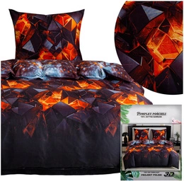 Bedding 140 x 200 2 pcs Satin Maria 3121