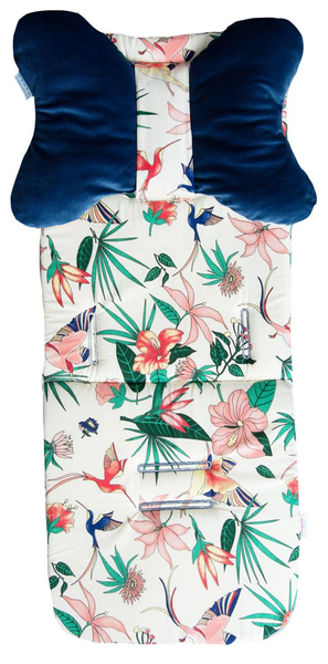 Stroller Overlay Cotton + Pillow Iris 06