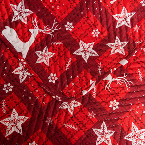 Narzuta 200 x 220 Tłoczona Świąteczna Levent 3231