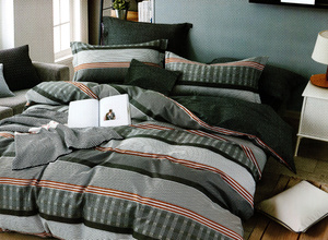 Bedding 200 x 220 3pcs Cotton Satin no. A1773