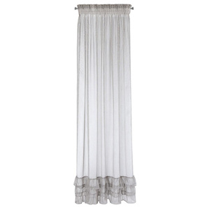 Decorative Curtain Raja On Tape 140 x 270 Gray