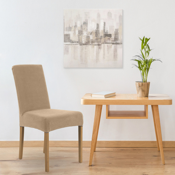 Pokrowiec na Krzesło Gładki 35x55x30 Pokr03 Beż