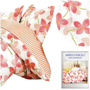 Bedding 200 x 220 4pc Satin Cotton No. A1564