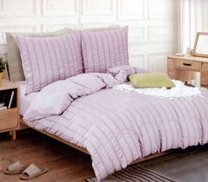 Bedding 200 x 220 4pc Single Stripe Bark Clea 05