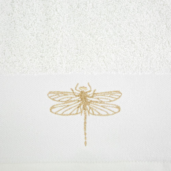 50 x 90 Bath Towel Cotton Lori1 01 White