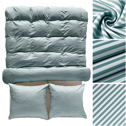 Pościel 220 x 200 3cz Mikrofibra w Pasy Eusebia Home 14