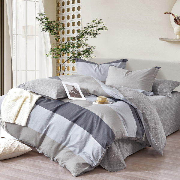 Pościel 140 x 200 2cz Satyna Bawełniana Aurela 07