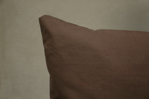 Cotton pillowcase 40 x 60 Solid Ola Brown