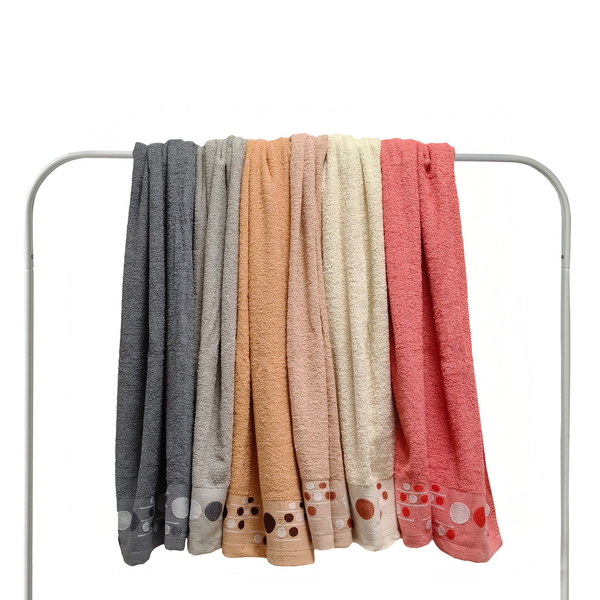 Set of Towels 70 x 140 6pcs. Cotton Narcis 08