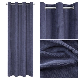 Zasłona 140 x 250 Gotowa Dekoracyjna Julie Granat