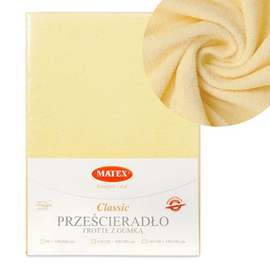 Prześcieradło 140 x 200 Frotte z Gumką CLASSIC 04