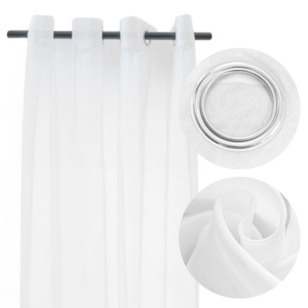 Firana Dekoracyjna Ivy 200 x 250 Przelotka Woal 01