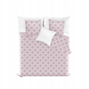 Quilted Clover Powder 240 x 220 Bedspread