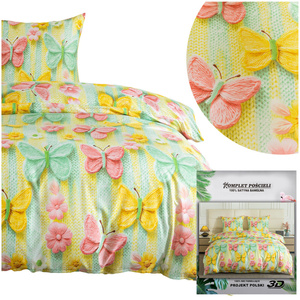 Bedding 140 x 200 2cz Satin Maria 3284