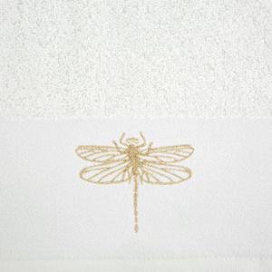 50 x 90 Bath Towel Cotton Lori1 01 White