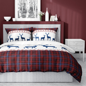 Bedding 220 x 200 3pc Vicenza Cotton pattern 4257B