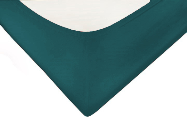 100 x 200 Satin sheet with elastic Gold 34