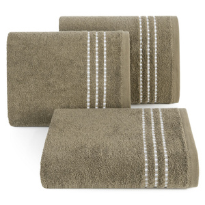 Fiore Bath Towel (05) 30 x 50 Brown